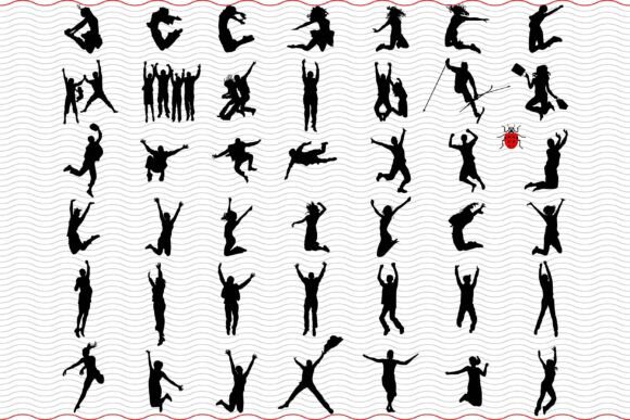 Download Jumpers SVG, Black Silhouettes, Digital - Jumpers Collection